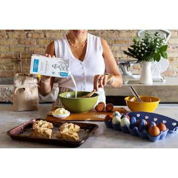 milkadamia Macadamia Milk - Unsweetened - 32 Fl Oz (Pack of 6) - Lactose Free Milk, Vegan Shelf Stable Milk, Plant Based Non Dairy Milk, Organic Dairy Free Macadamia Nut Milk