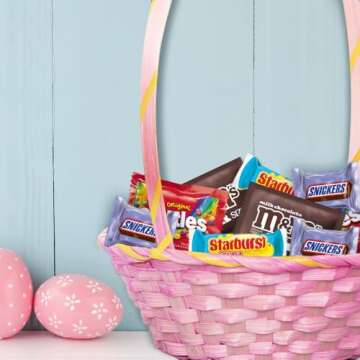 Easter Candy Variety Pack with M&M'S, SKITTLES, SNICKERS