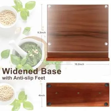 Stylish Magnetic Knife Block with Acrylic Shield