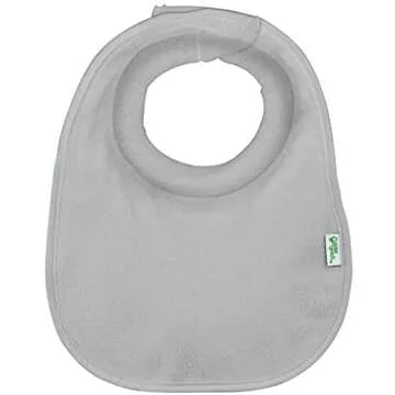 green sprouts Stay-dry Milk Catcher Bibs (3 Pack) | Collar absorbs milk to prevent rashes | Waterproof inner layer, Absorbent terry cotton, Machine washable, Navy - 6pk