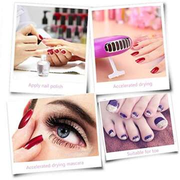 Feugole USB Mini Portable Fan for Eyelash Artists