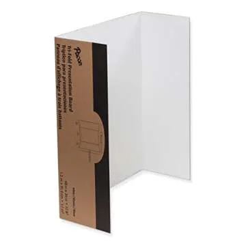 Pacon Presentation Boards, Single Wall, White, 48" x 36", 4 Count