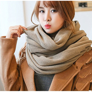 Wander Agio Women’s Warm Winter Infinity Scarf Set Khaki