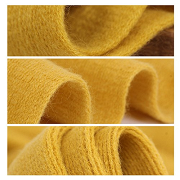 Wander Agio Women’s Warm Winter Infinity Scarf Set Khaki