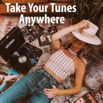 Victrola Vintage Bluetooth Record Player - Premium Sound & Style