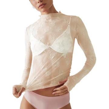 Ugerlov Sheer Lace Top for Stylish Comfort
