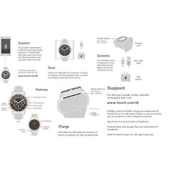 Fossil Q Grant Gen 1 Hybrid Smartwatch - Style Meets Functionality