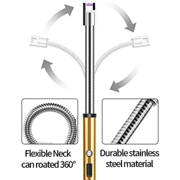 VEHHE Candle Lighter 2 Pack - Eco-Friendly Rechargeable Lighters