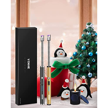 VEHHE Candle Lighter 2 Pack - Eco-Friendly Rechargeable Lighters