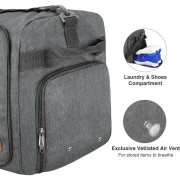 Canway 65L Waterproof & Foldable Duffel Bag