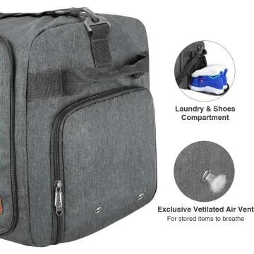 Canway 65L Waterproof & Foldable Duffel Bag