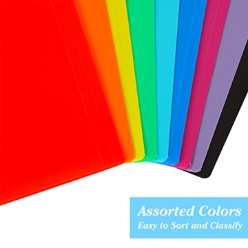 EOOUT 18 Pack Colored File Folders for Organization