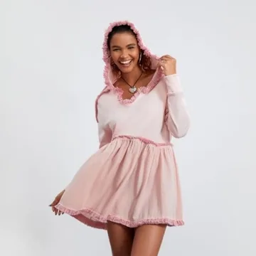 Yuemengxuan Oversized Hoodie Dress for Stylish Comfort