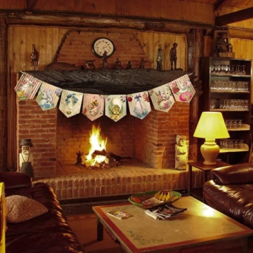 Charming Vintage Easter Garland for Home Decor and Celebration