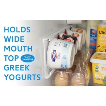 Storage Theory Yogurt Organizer for Fridge - Space Saver
