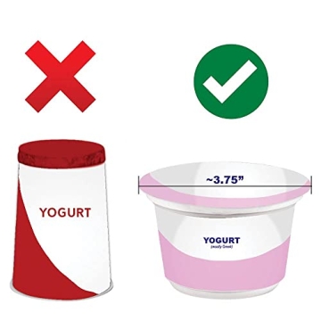 Storage Theory Yogurt Organizer for Fridge - Space Saver