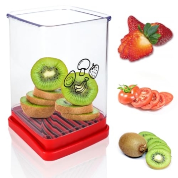 Coocake Fruit Slicer Cup - Ultimate Kitchen Gadget for Quick Slicing