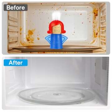 Spardar Angry Mama Microwave Oven Steam Cleaner for Easy Cleaning
