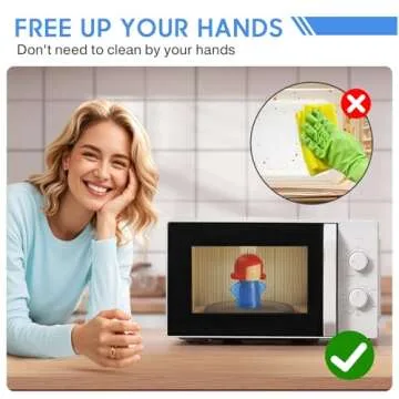 Spardar Angry Mama Microwave Oven Steam Cleaner for Easy Cleaning