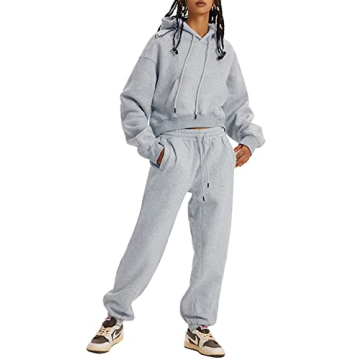Kissonic Women's Fleece Jogger Sets Cozy Sweatsuits