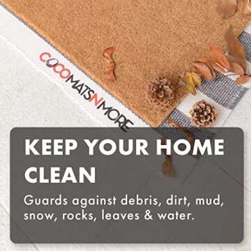 Personalized Coco Doormat with Elegant Design - 22x36