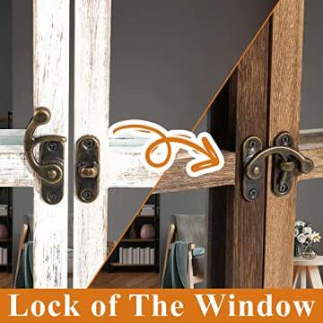 NeuType Arched Full Length Mirror, 71"x 32" Large Mirror with Back Hooks, Farmhouse Mirror, Window Mirrors for Wall Decor, Wall Mirrors for Living Room, Entryway, Bedroom, Charcoal Grilled