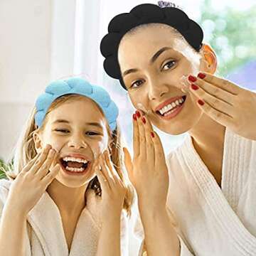 Blithetree Soft Skincare Headband - Perfect for Makeup & Spa
