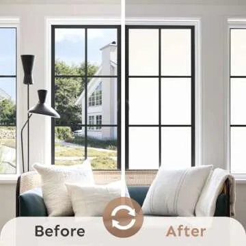 rabbitgoo Window Privacy Film for Natural Light & Privacy