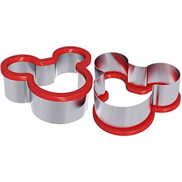 Stainless Steel Mouse Cookie Cutter for Fun Baking