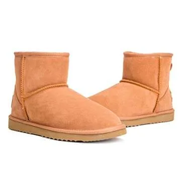 AUSLAND Women's Winter Ankle Boots Perfect for Any Cold Day