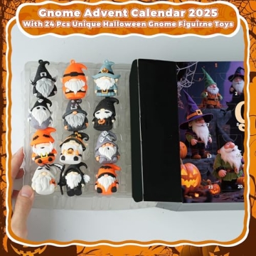 Gnome Advent Calendar 2025 Halloween Countdown Gifts