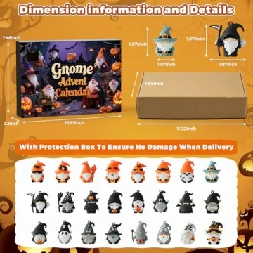 Gnome Advent Calendar 2025 Halloween Countdown Gifts