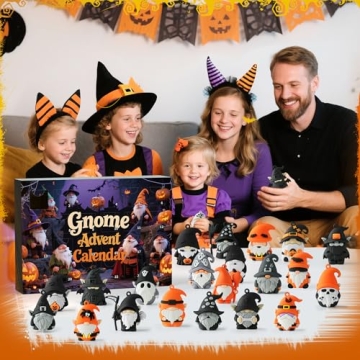 Gnome Advent Calendar 2025 Halloween Countdown Gifts