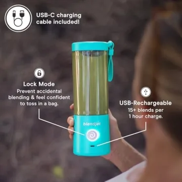 BlendJet Cordless Mini Blender - USB-C Rechargeable