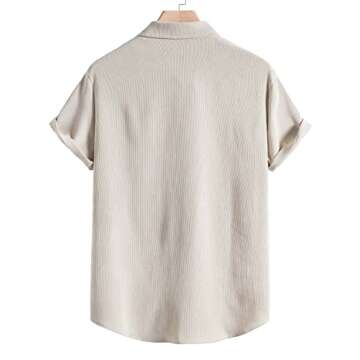 Men's Cat Print Beachwear Button-Up Hawaiian Shirt