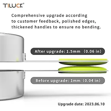TILUCK Measuring Cups and Spoons Set for Kitchen Efficiency