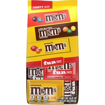 M&M'S Halloween Chocolate Assortment Bulk Bag 19.41 Oz