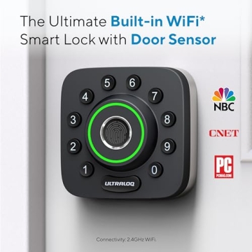 ULTRALOQ U-Bolt Pro Smart Lock with WiFi Access
