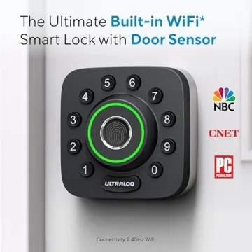 ULTRALOQ U-Bolt Pro Smart Lock with WiFi Access