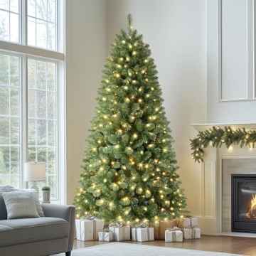 SHareconn 7.5ft Prelit Premium Christmas Tree for Your Home