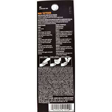 Maybelline ColorShow Nail Tattoos (Lower East Side) - Stunning Nail Art Designs for Easy Application