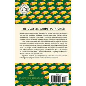Think and Grow Rich: The Complete Original Edition Plus Bonus Material: (A GPS Guide to Life) (GPS Guides to Life)