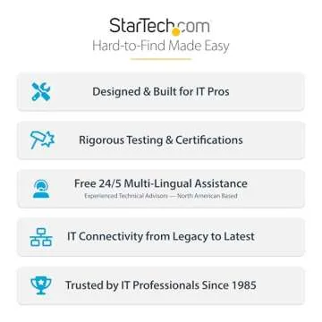 StarTech.com USB C to Mini DisplayPort Adapter, 4K 60Hz