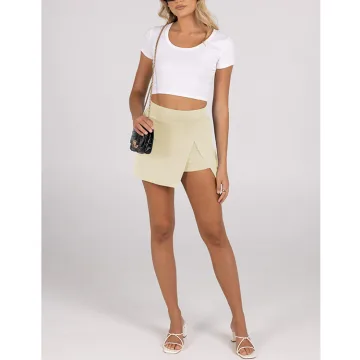 Yeokou Women High Waisted Bodycon Athletic Tennis Skirt