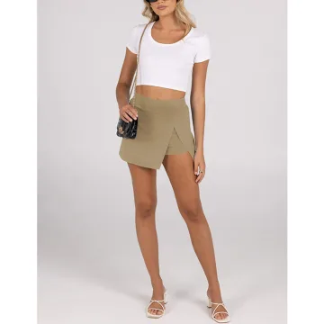 Yeokou Women High Waisted Bodycon Athletic Tennis Skirt