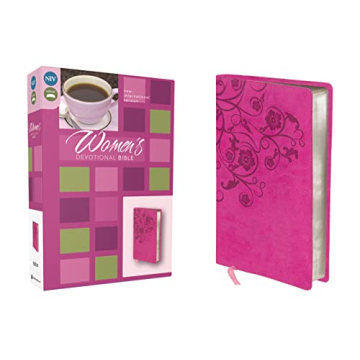 NIV Women's Devotional Bible Leathersoft Pink Edition