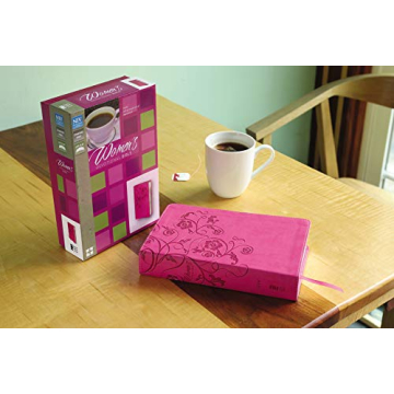 NIV Women's Devotional Bible Leathersoft Pink Edition
