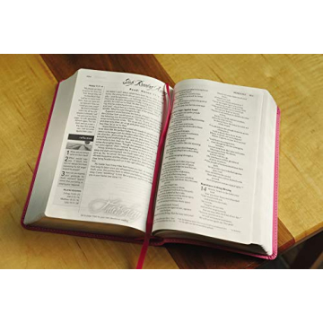 NIV Women's Devotional Bible Leathersoft Pink Edition