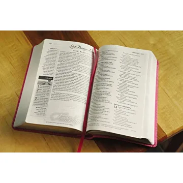 NIV Women's Devotional Bible Leathersoft Pink Edition