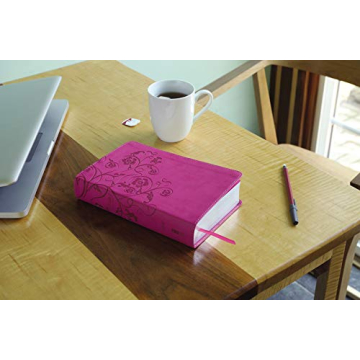 NIV Women's Devotional Bible Leathersoft Pink Edition